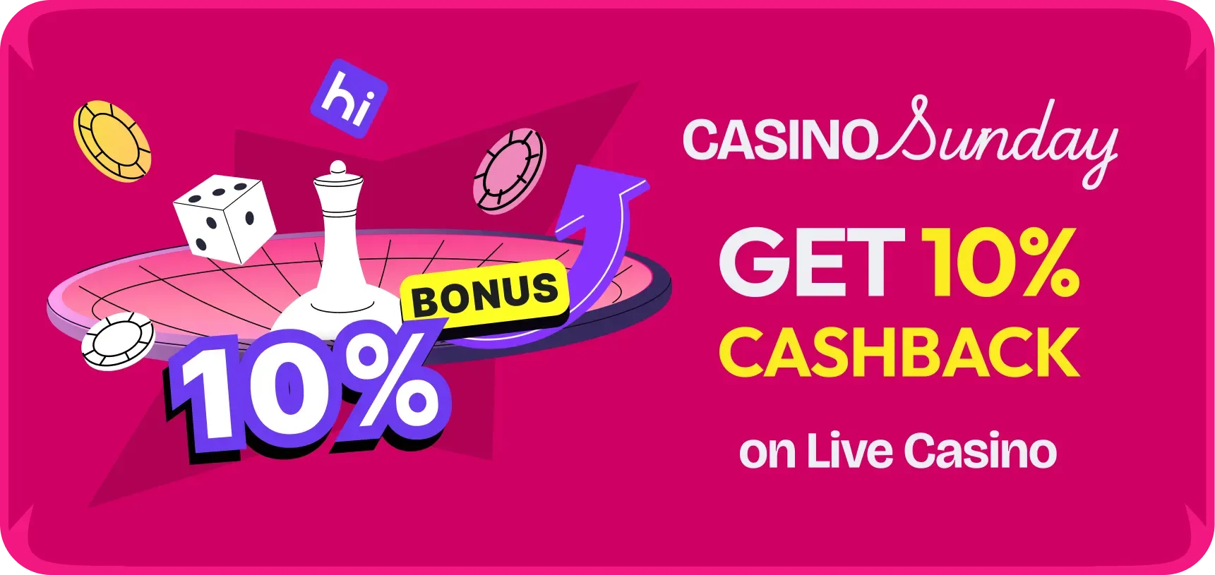 Casino Sunday actie